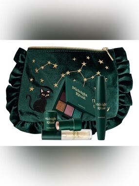Farmasi Midnight Ritual Halloween Set Makeup Set Green & Gold NWT